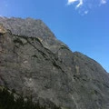 mächtige Sonnjoch Südostwand