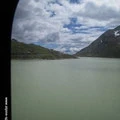 Der Stausee am Paß