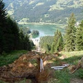 Baustelle in Lenzerheide